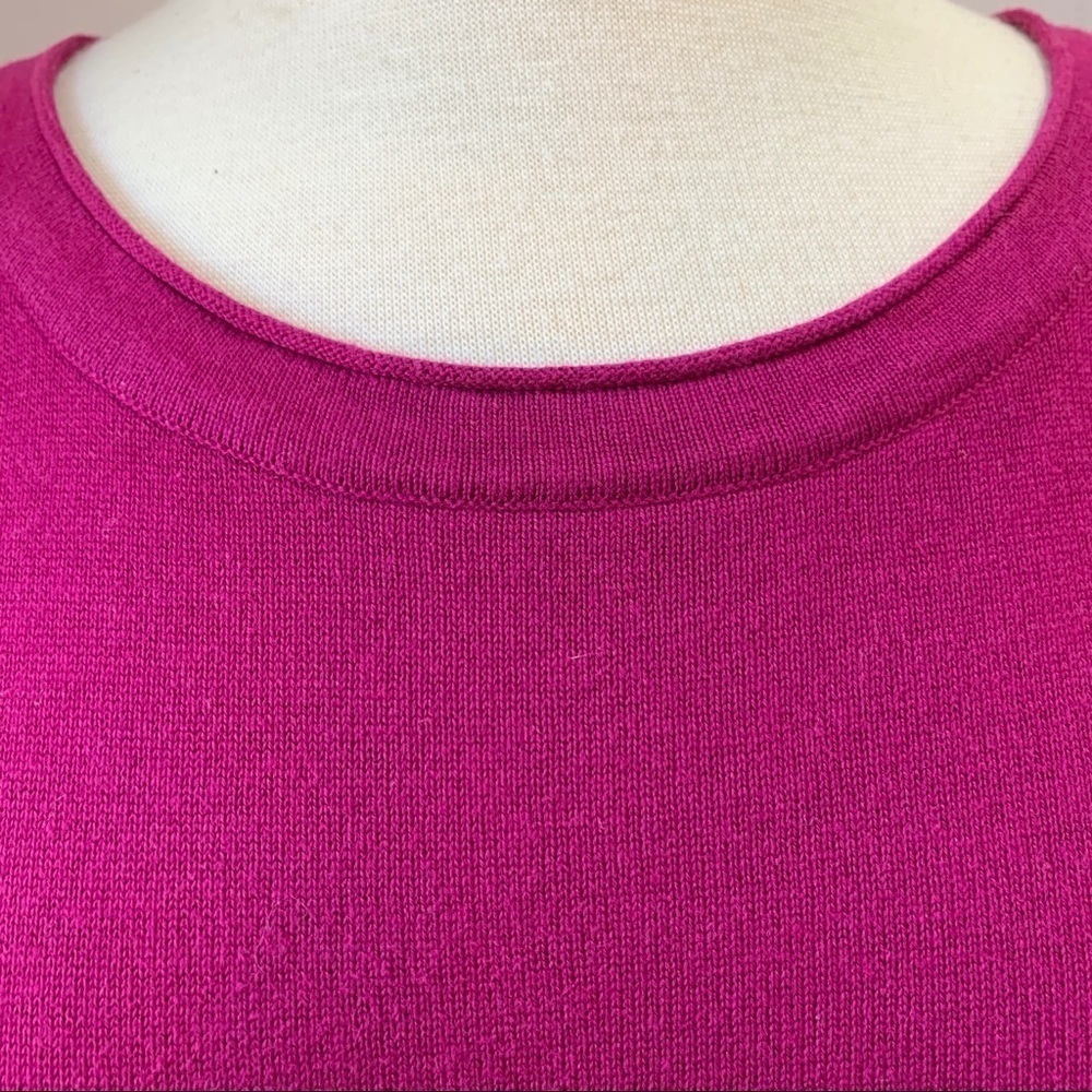 Christopher & Banks Sweater Tank Raspberry Layer - Picture 3 of 10
